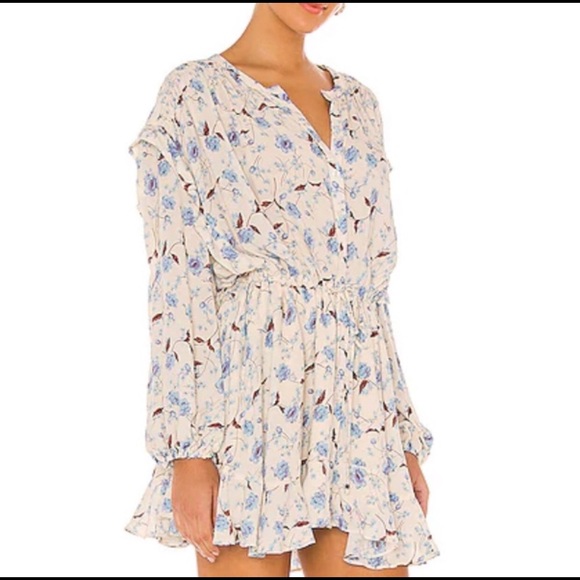 Free people flower fields mini dress - Picture 3 of 9